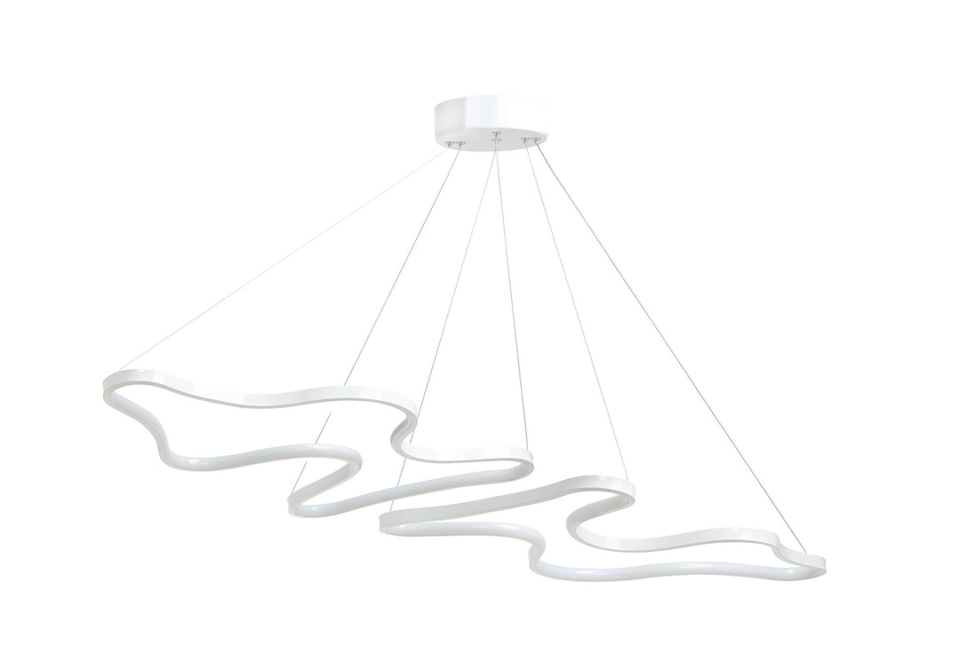 Függőlámpa, Duple Artisan - Fehér Body, Fehér Light-VASBÚTOR