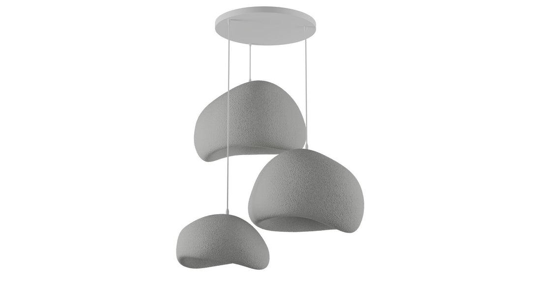 Függőlámpa - Wabi Sabi Ashveils - Betonszürke-VASBÚTOR