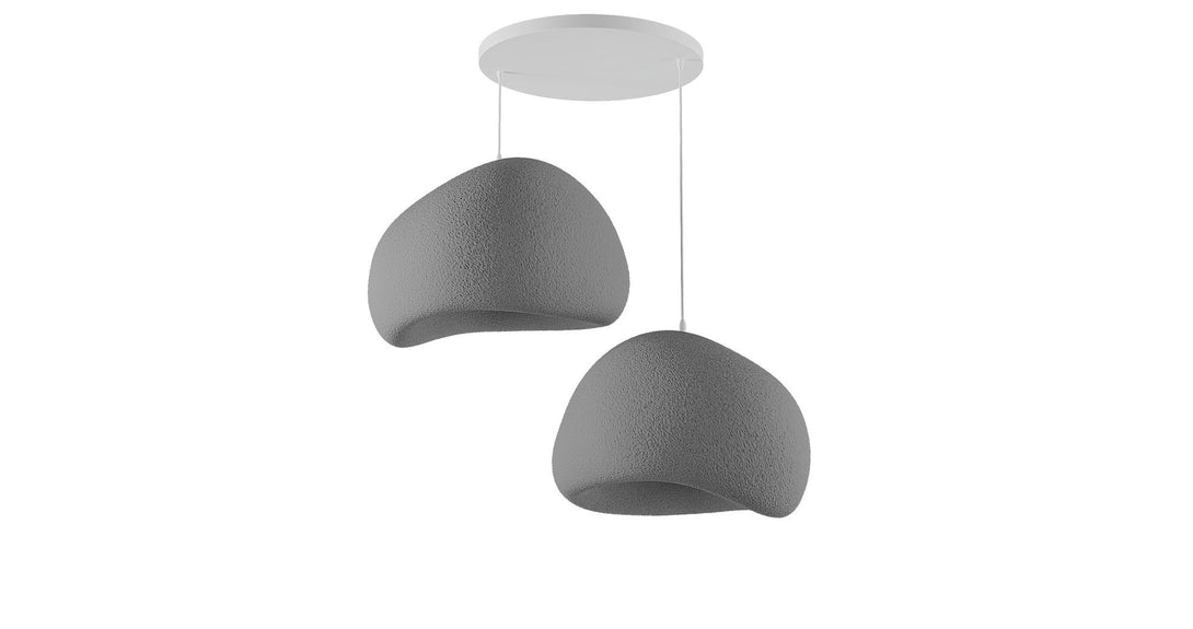 Függőlámpa - Wabi Sabi Barecasts - Betonszürke-VASBÚTOR