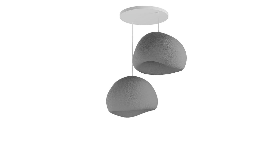 Függőlámpa - Wabi Sabi Barecasts - Betonszürke-VASBÚTOR