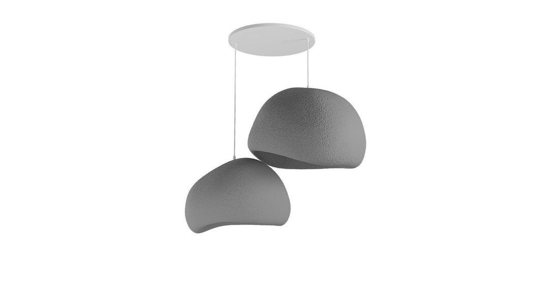 Függőlámpa - Wabi Sabi Chalkforms - Betonszürke-VASBÚTOR