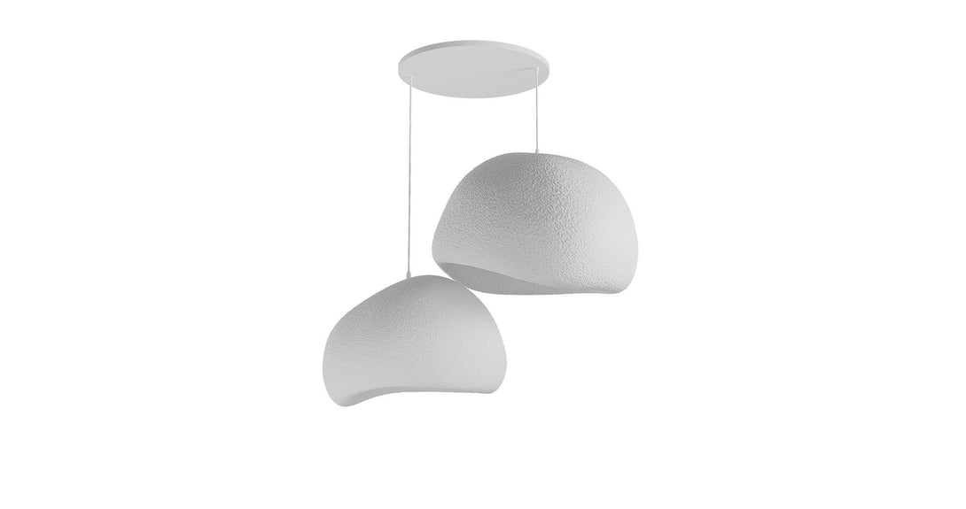 Függőlámpa - Wabi Sabi Chalkforms - Fehér-VASBÚTOR