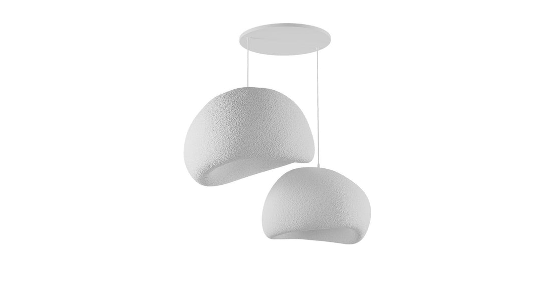 Függőlámpa - Wabi Sabi Chalkforms - Fehér-VASBÚTOR