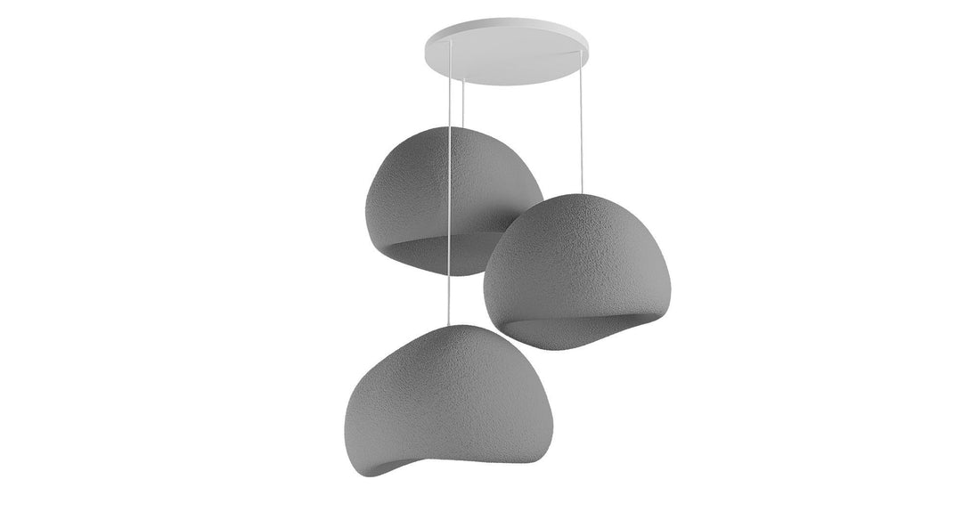Függőlámpa - Wabi Sabi Claylights - Betonszürke-VASBÚTOR
