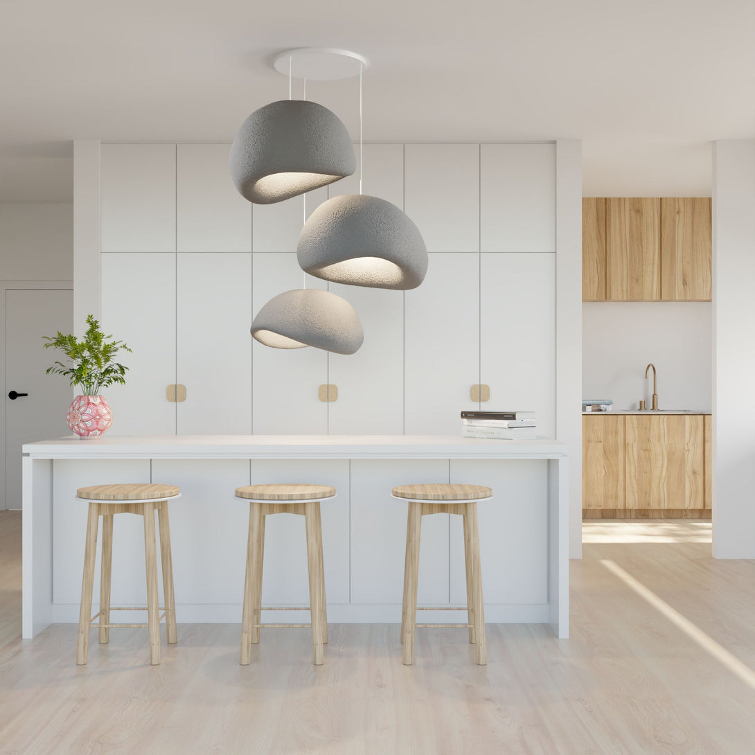 Függőlámpa - Wabi Sabi Kanso Beams - Betonszürke-VASBÚTOR