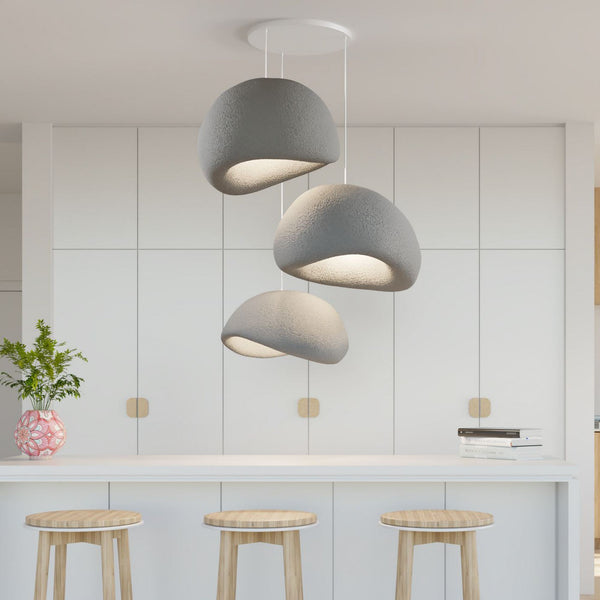 Függőlámpa - Wabi Sabi Kanso Beams - Betonszürke-VASBÚTOR