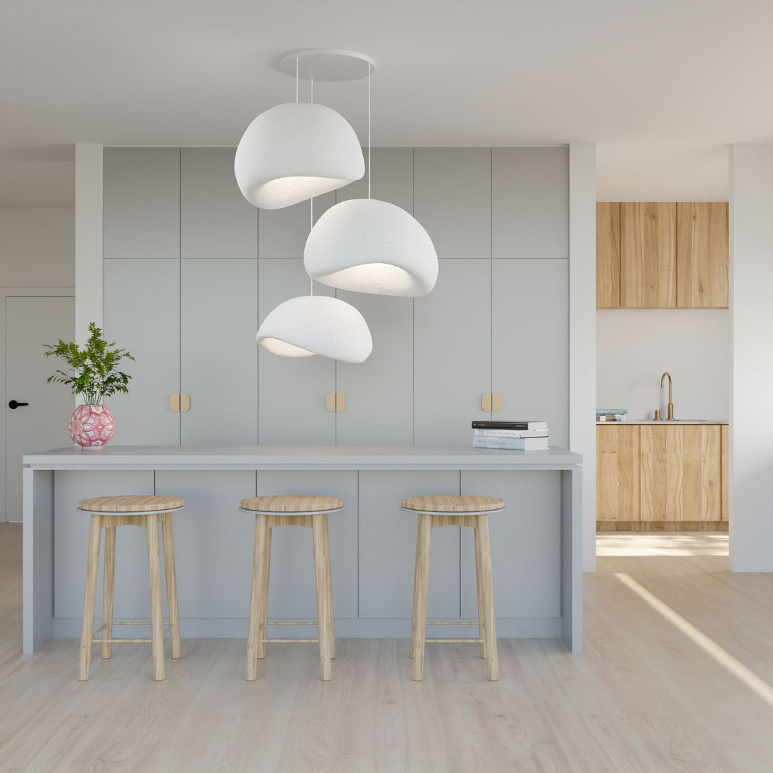 Függőlámpa - Wabi Sabi Kanso Beams - Fehér-VASBÚTOR