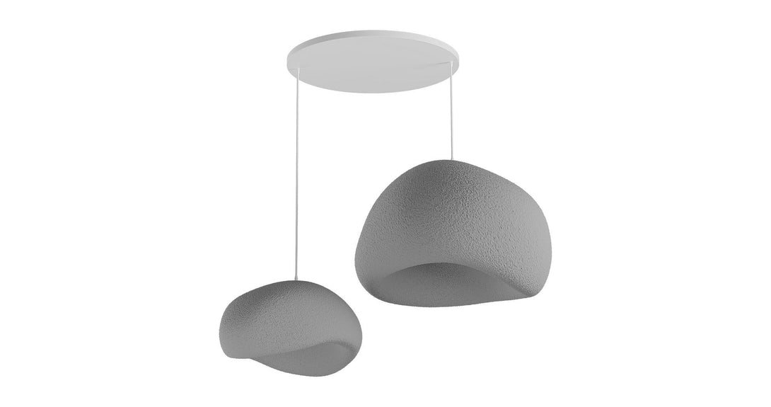 Függőlámpa - Wabi Sabi Rawbends - Betonszürke-VASBÚTOR