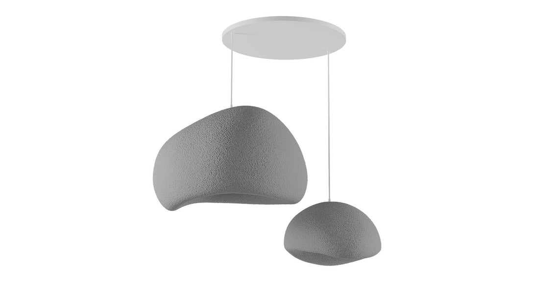Függőlámpa - Wabi Sabi Rawbends - Betonszürke-VASBÚTOR