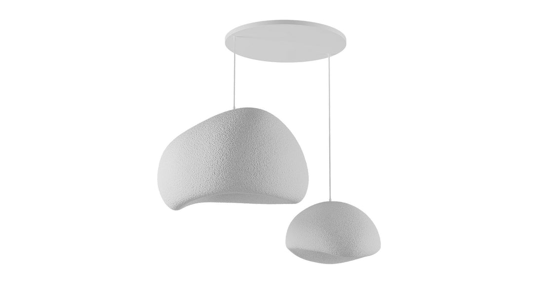 Függőlámpa - Wabi Sabi Rawbends - Fehér-VASBÚTOR