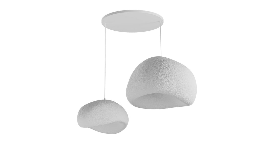 Függőlámpa - Wabi Sabi Rawbends - Fehér-VASBÚTOR