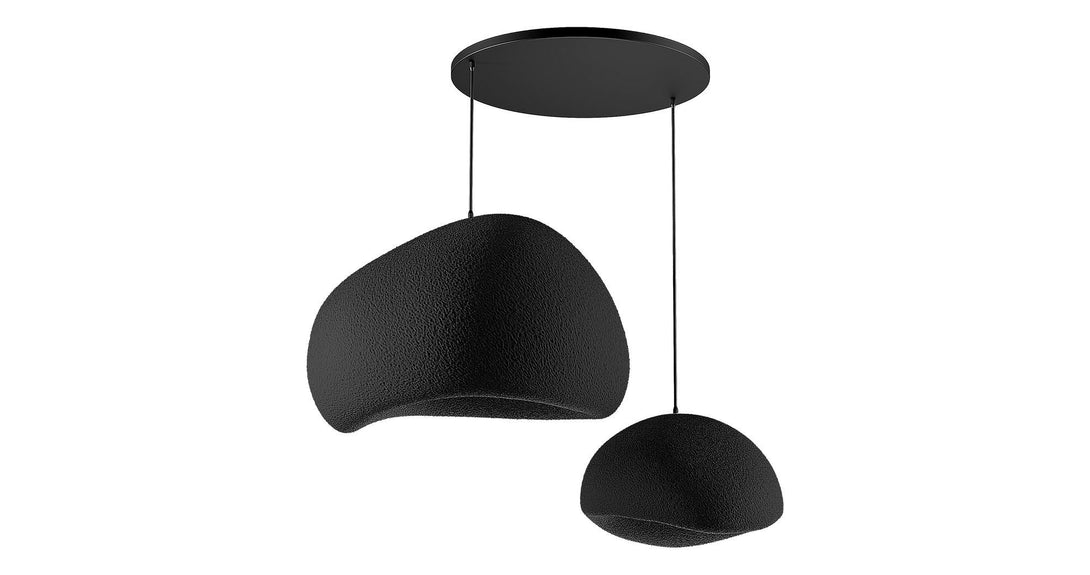 Függőlámpa - Wabi Sabi Rawbends - Fekete-VASBÚTOR