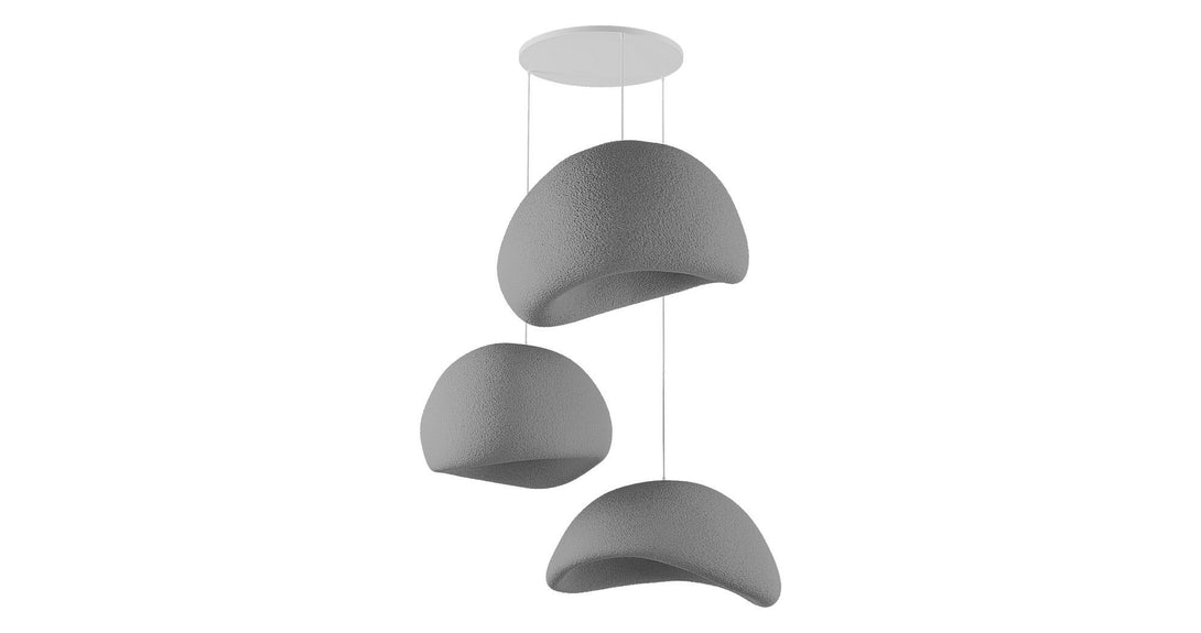 Függőlámpa - Wabi Sabi Shibumi Orbs - Betonszürke-VASBÚTOR