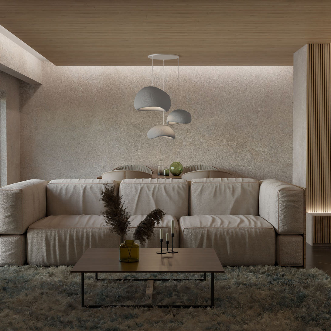 Függőlámpa - Wabi Sabi Stillforms - Betonszürke-VASBÚTOR