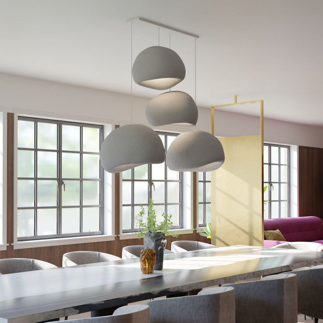 Függőlámpa - Wabi Sabi Yugen Lights - Betonszürke-VASBÚTOR