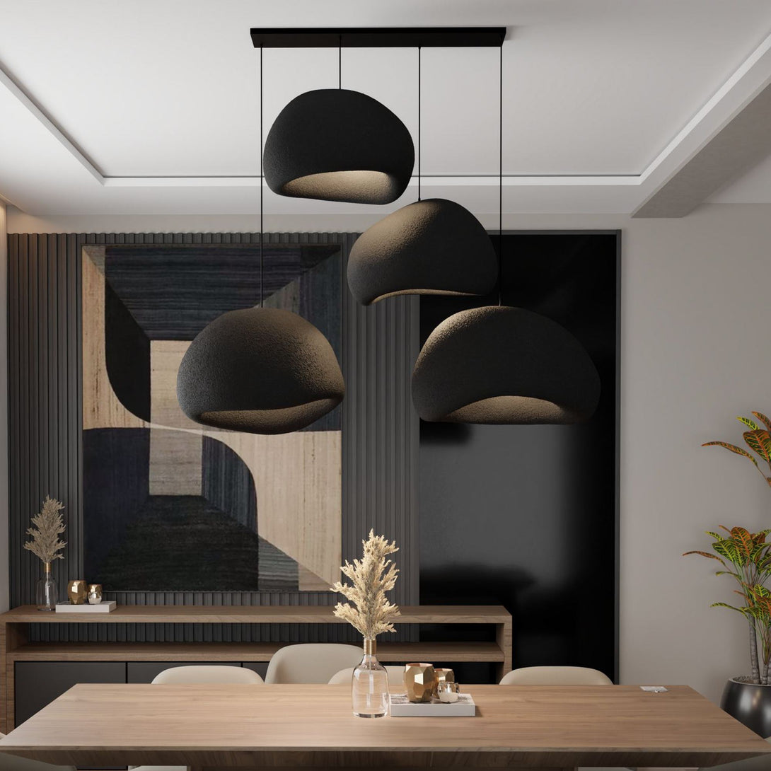 Függőlámpa - Wabi Sabi Yugen Lights - Fekete-VASBÚTOR