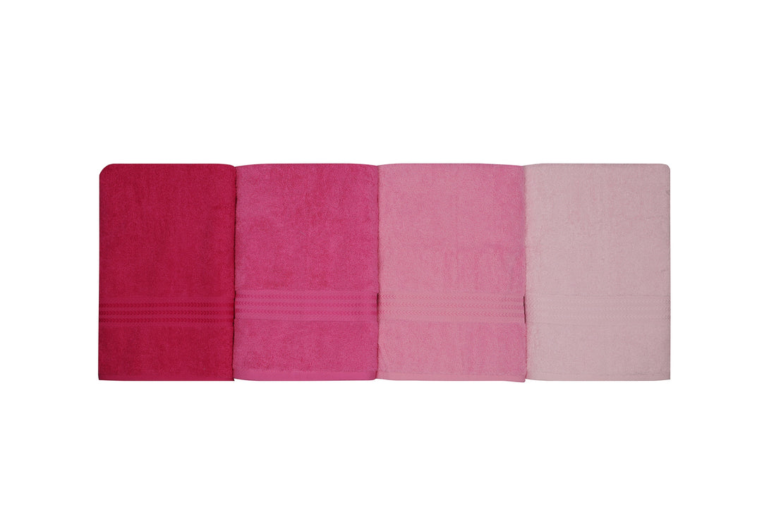Fürdőlepedő Szett (4 db) Rainbow - Pink-VASBÚTOR