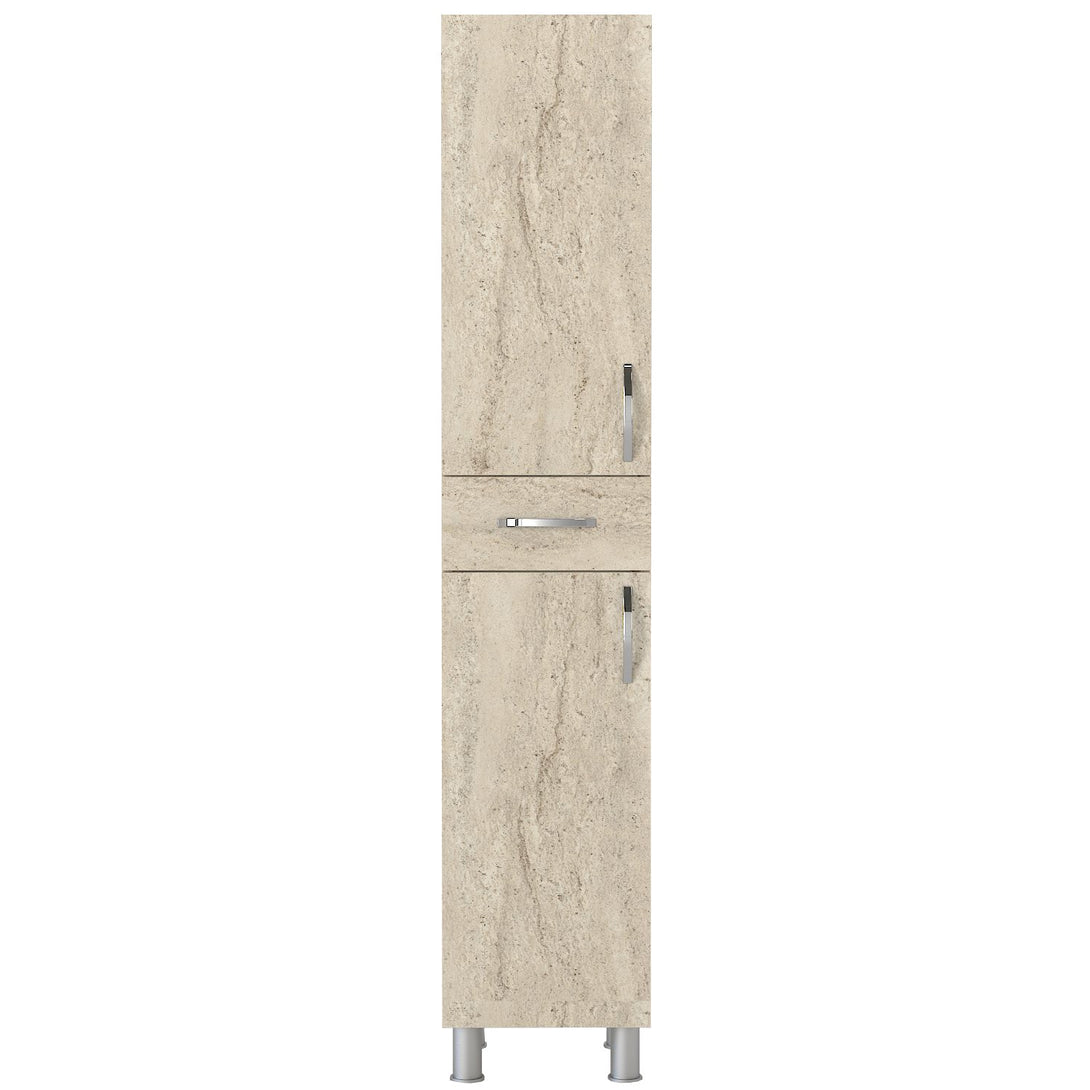 Fürdőszoba szekrény Selin 2 Doors 1 Drawer-VASBÚTOR