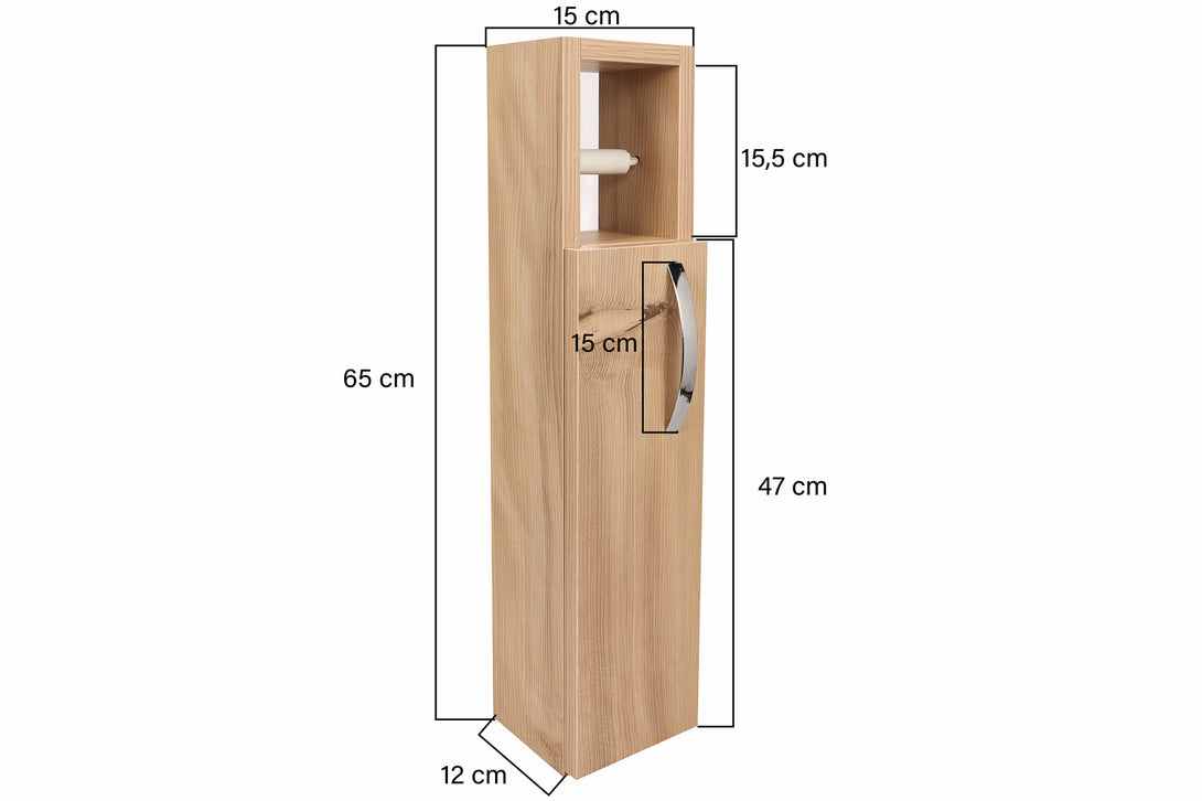 Fürdőszoba szekrény Star - Oak-VASBÚTOR