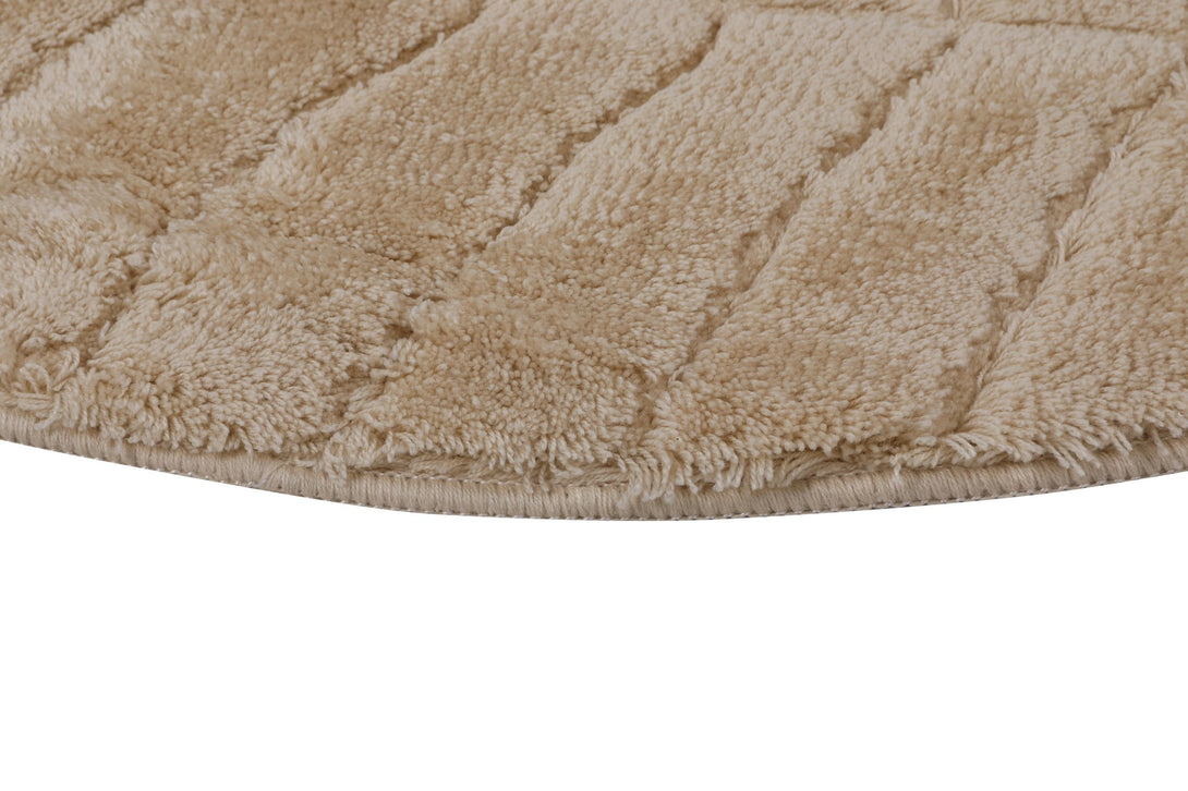 Fürdőszobaszőnyeg Jungle Leaf - Stone (60 x 100)-VASBÚTOR