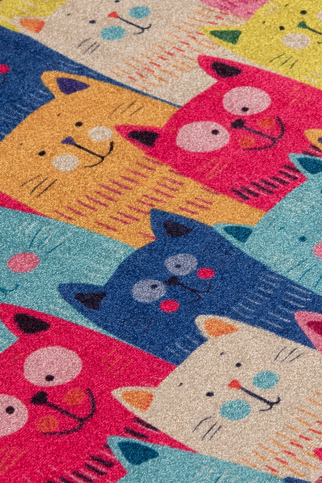 Fürdőszobaszőnyeg Meow Djt - Colourful-VASBÚTOR