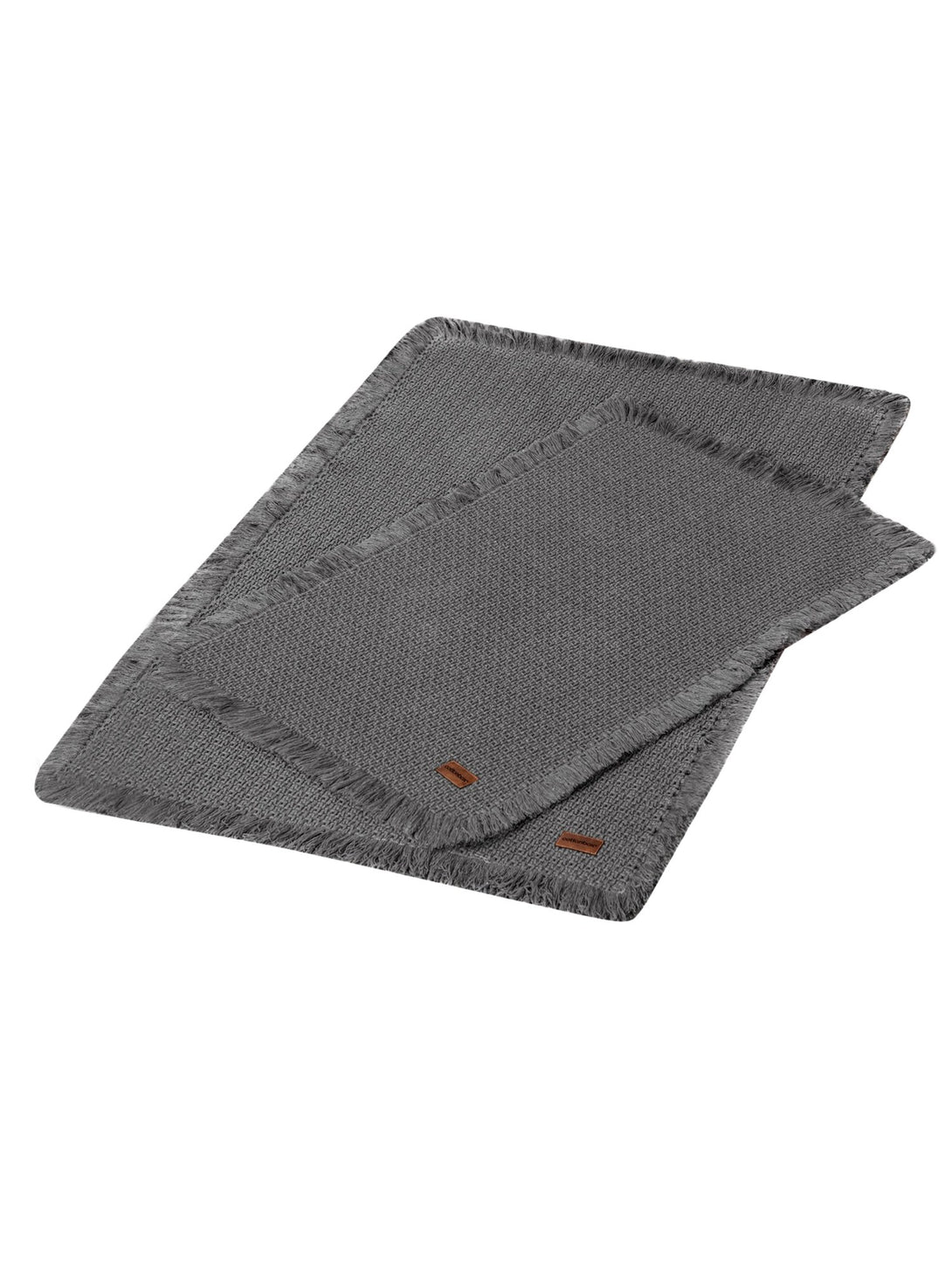 Fürdőszobaszőnyeg Szett (2 db) Bath Rug - Antracit-VASBÚTOR