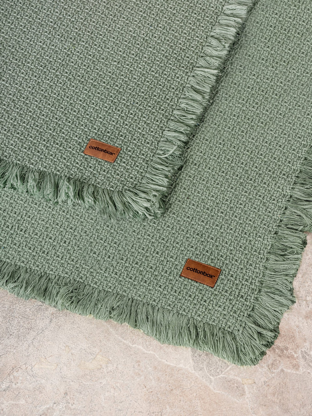 Fürdőszobaszőnyeg Szett (2 db) Bath Rug - Zöld-VASBÚTOR