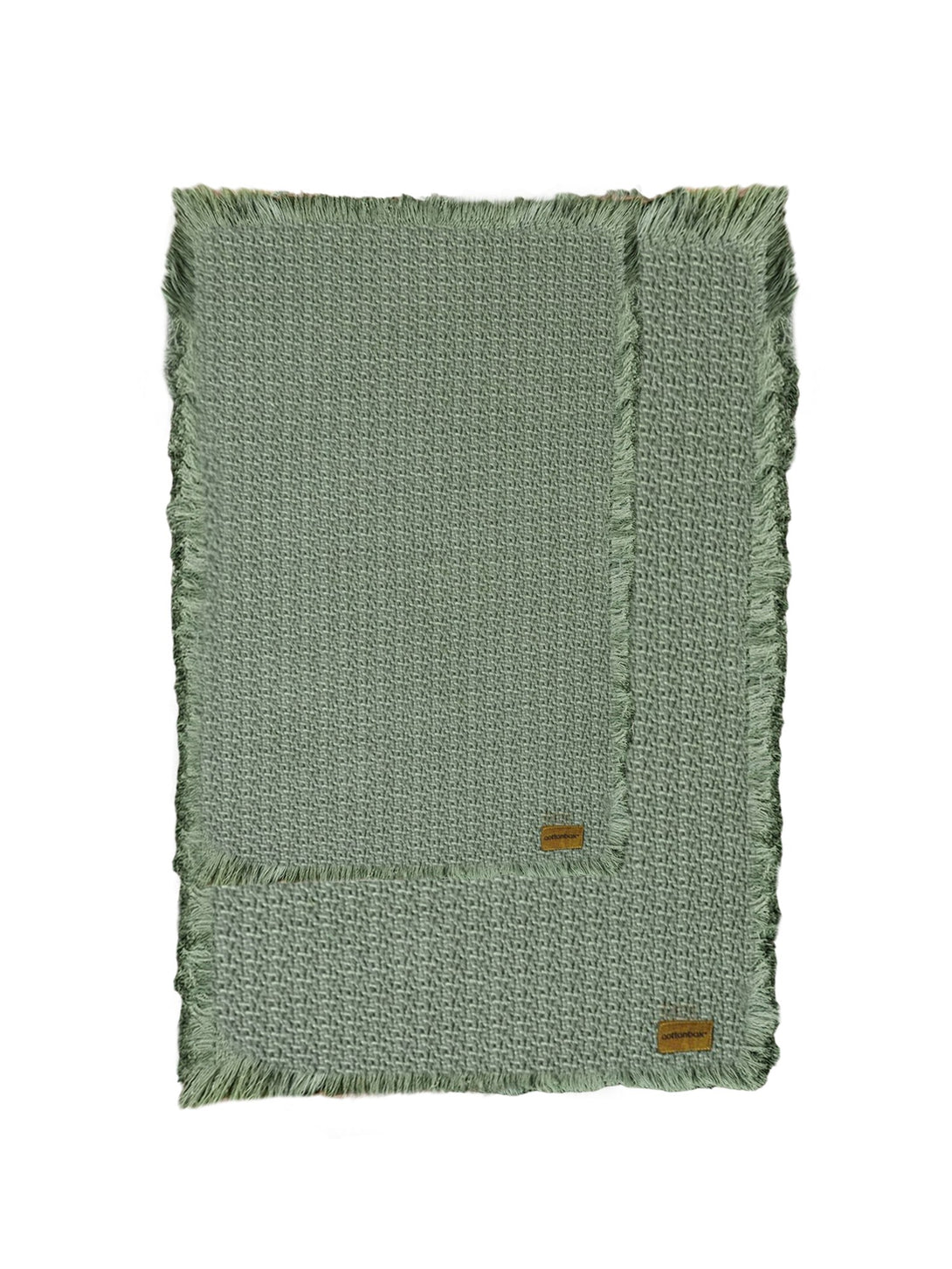Fürdőszobaszőnyeg Szett (2 db) Bath Rug - Zöld-VASBÚTOR
