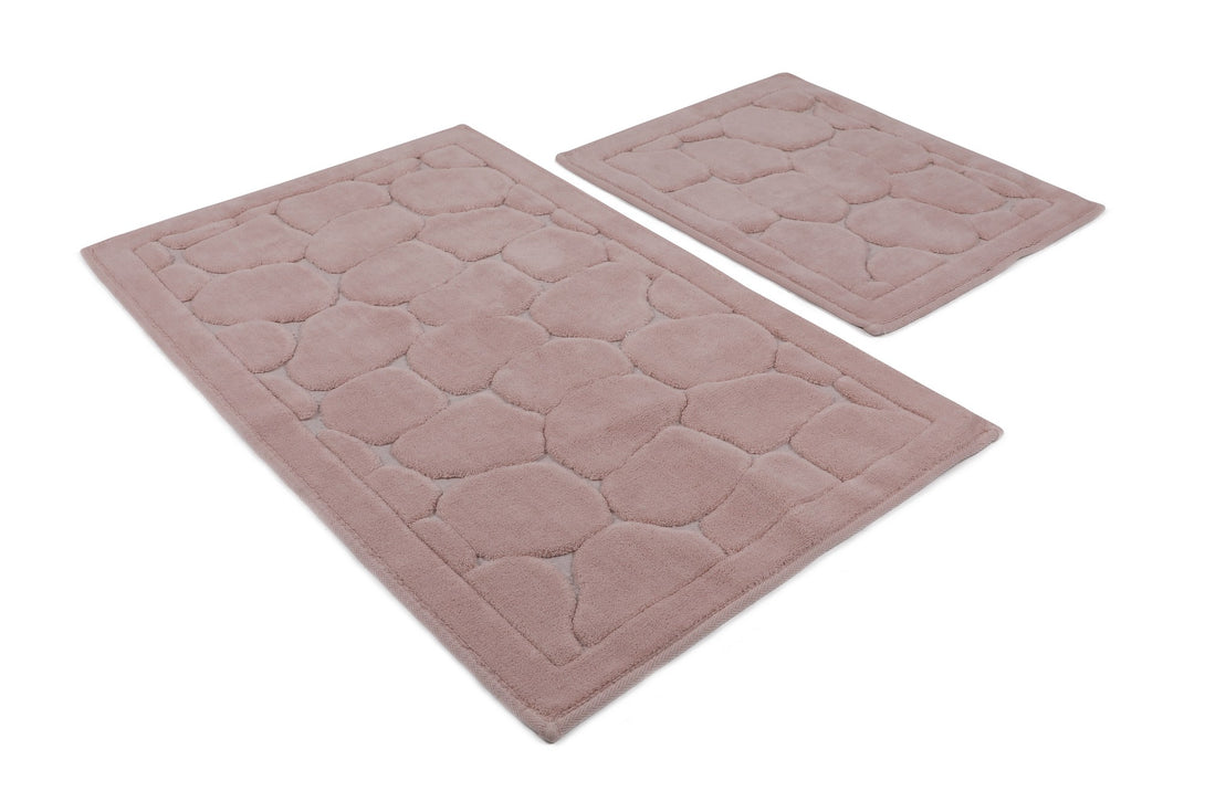 Fürdőszobaszőnyeg Szett (2 db) Lino - Powder-VASBÚTOR