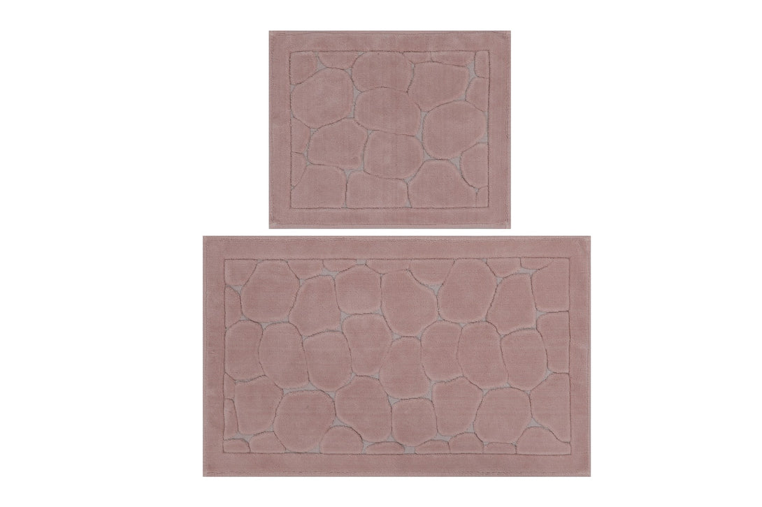 Fürdőszobaszőnyeg Szett (2 db) Lino - Powder-VASBÚTOR