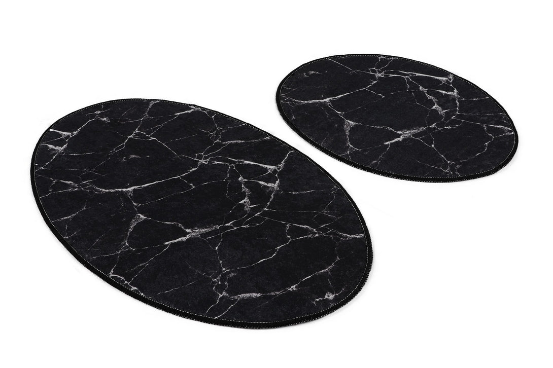 Fürdőszobaszőnyeg Szett (2 db) Marble Djt-VASBÚTOR