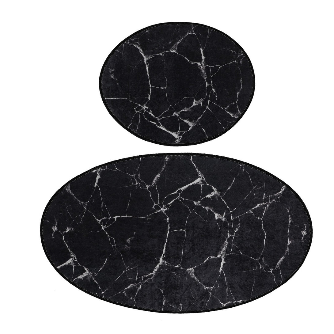 Fürdőszobaszőnyeg Szett (2 db) Marble Djt-VASBÚTOR