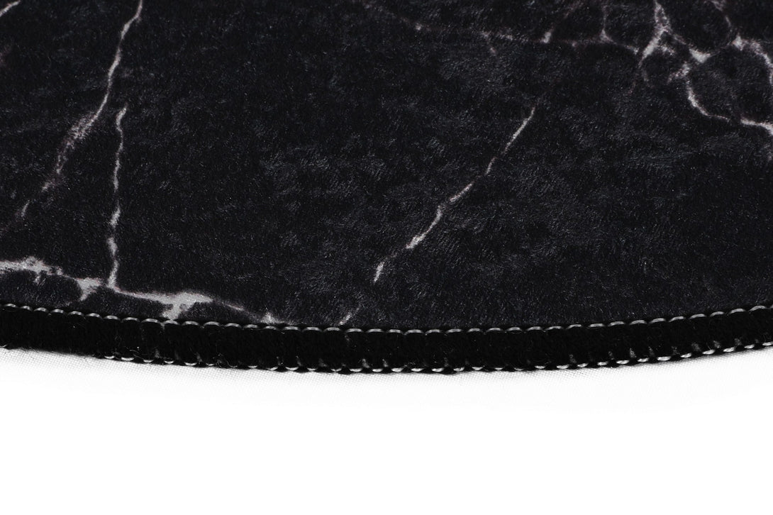 Fürdőszobaszőnyeg Szett (3 db) Marble - Fekete-VASBÚTOR