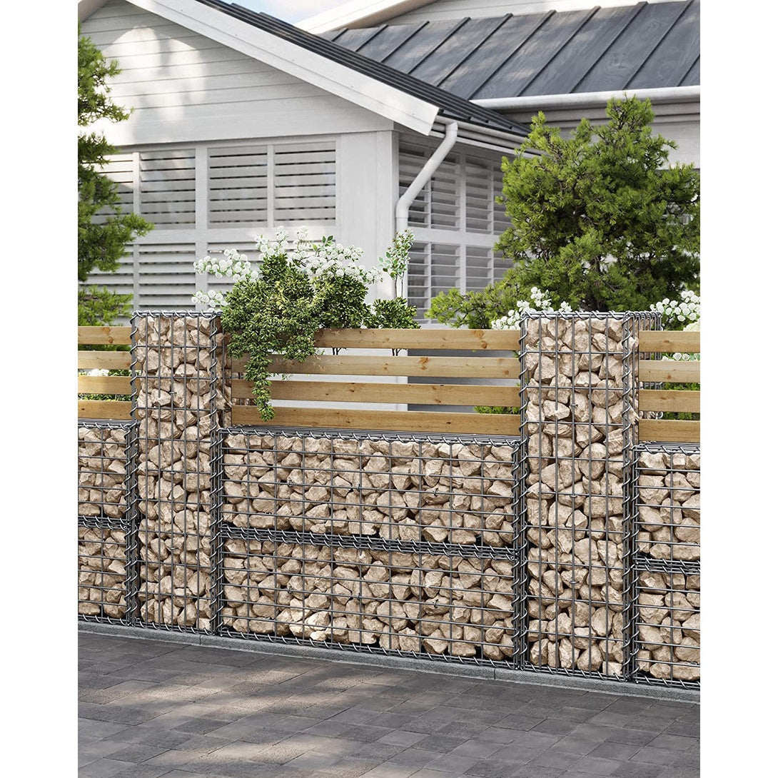 Gabion kosár, fém gabion ketrec 100 x 30 x 30 cm-VASBÚTOR