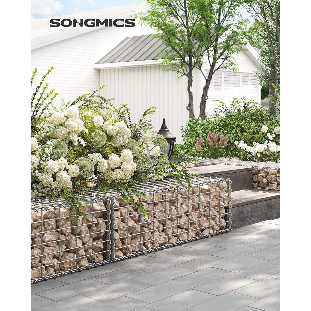 Gabion kosár, fém gabion ketrec 100 x 30 x 30 cm-VASBÚTOR