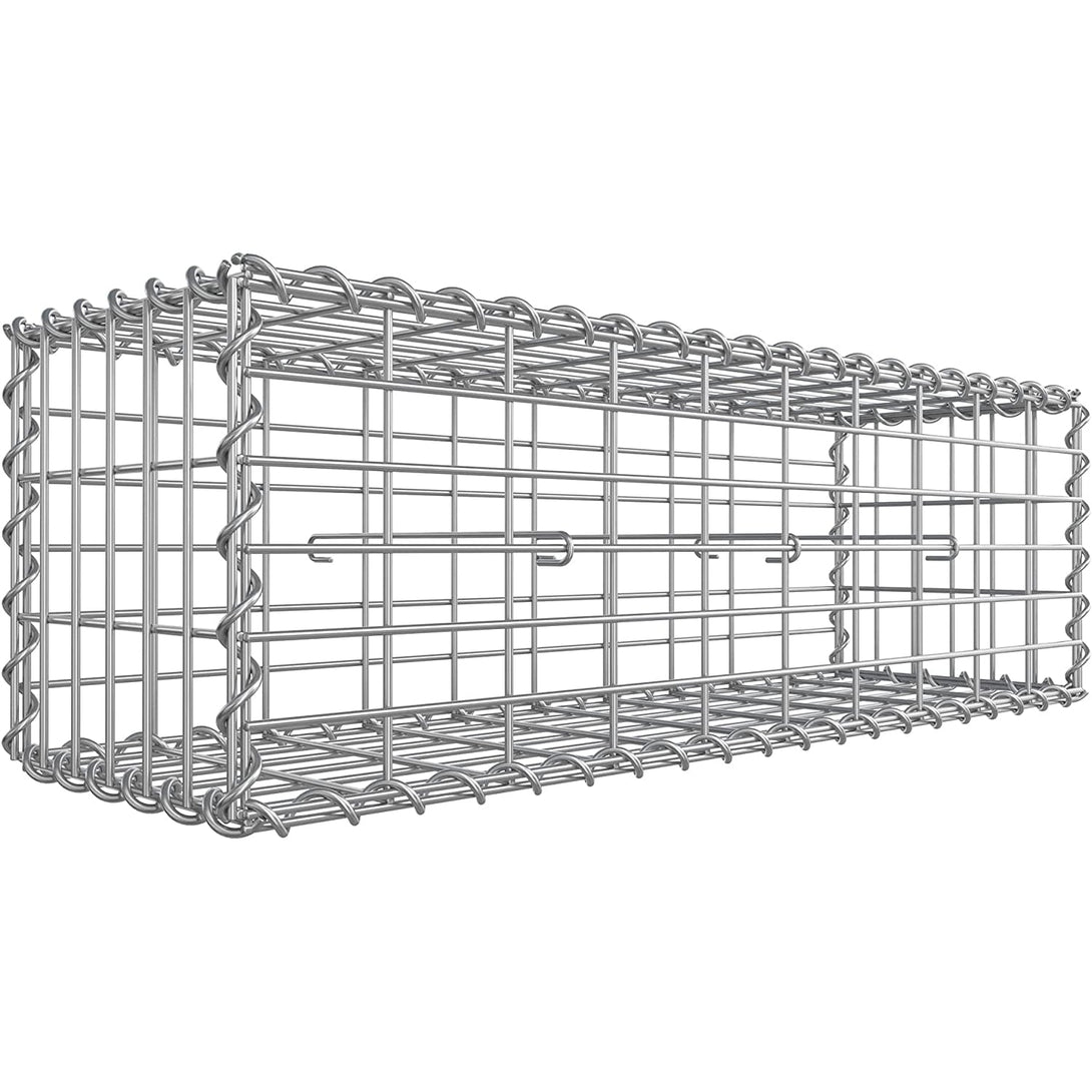 Gabion kosár, fém gabion ketrec 100 x 30 x 30 cm-VASBÚTOR