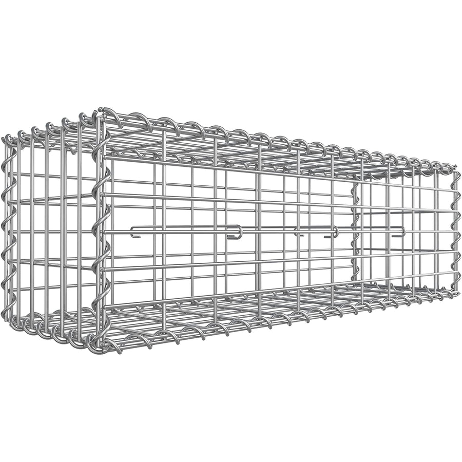 Gabion kosár, fém gabion ketrec 100 x 30 x 30 cm-VASBÚTOR