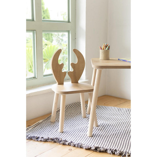 Gyerekszék Deer Chair - Brown-VASBÚTOR