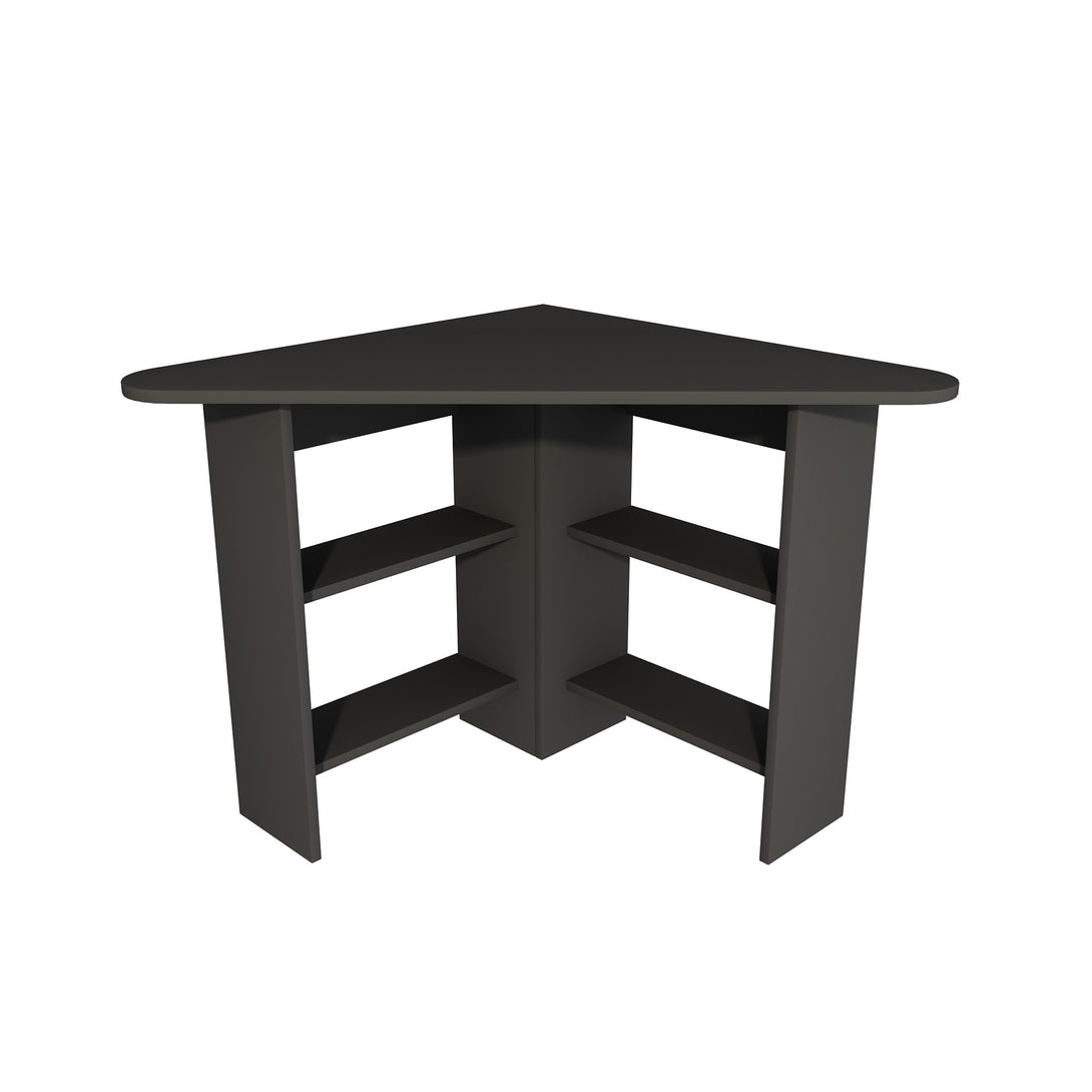 Íróasztal Corner - Antracit-VASBÚTOR