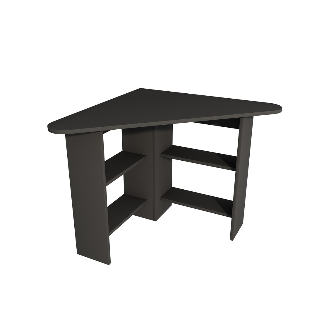 Íróasztal Corner - Antracit-VASBÚTOR