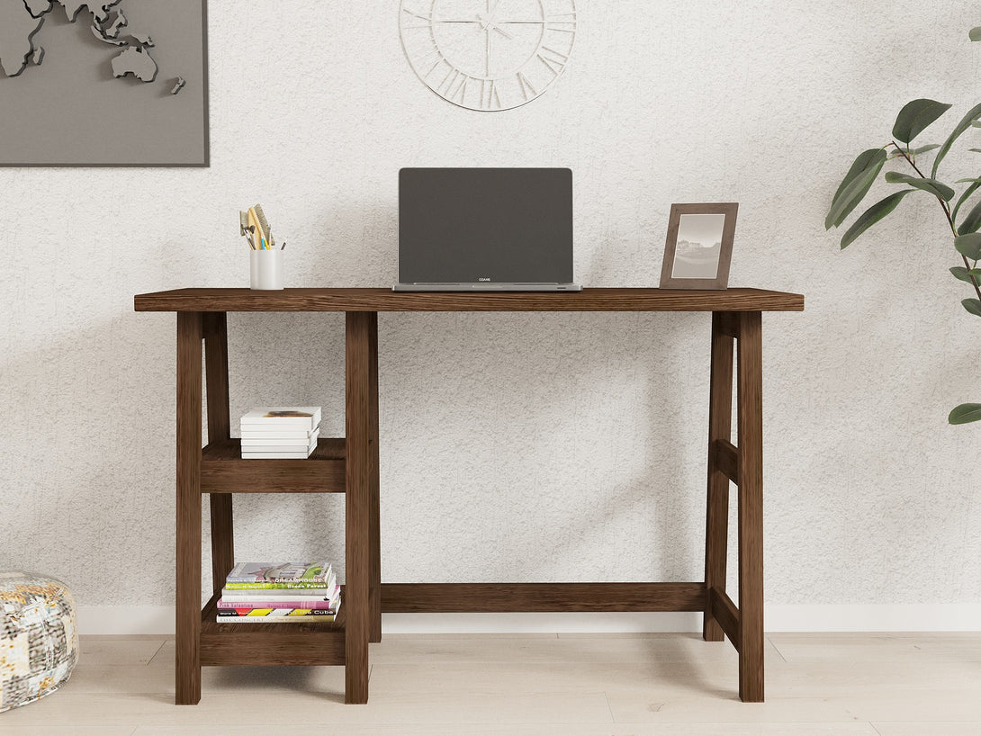 Íróasztal Perla - Walnut-VASBÚTOR