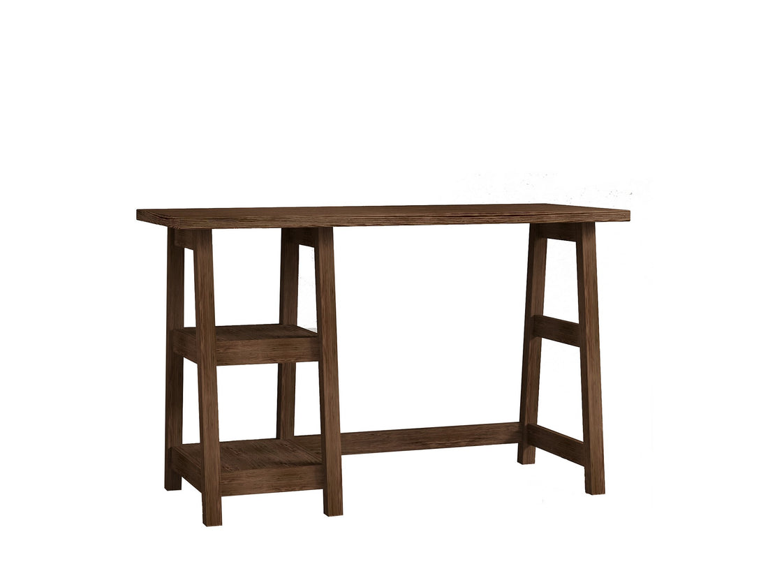 Íróasztal Perla - Walnut-VASBÚTOR
