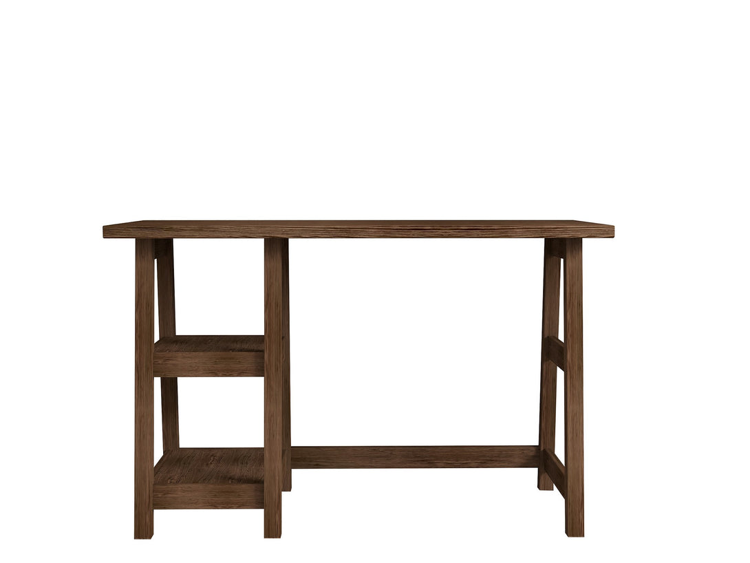 Íróasztal Perla - Walnut-VASBÚTOR