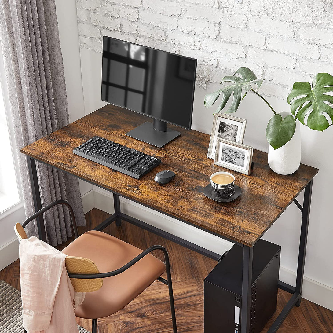 Íróasztal, Számítógépes asztal, Kis irodai asztal, 120 cm-VASBÚTOR