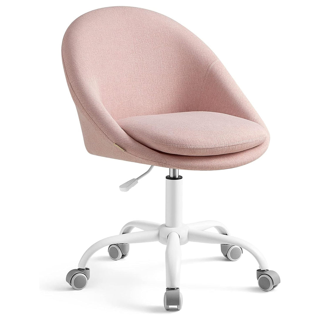 Irodai szék, állítható magasságú forgószék, rózsaszín-VASBÚTOR