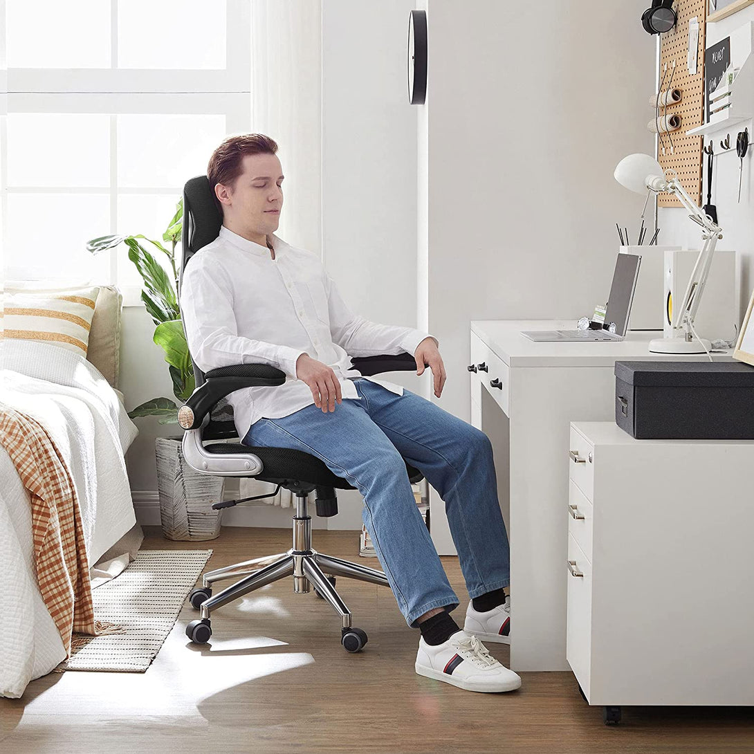 Irodai szék, ergonómikus hálós forgószék-VASBÚTOR