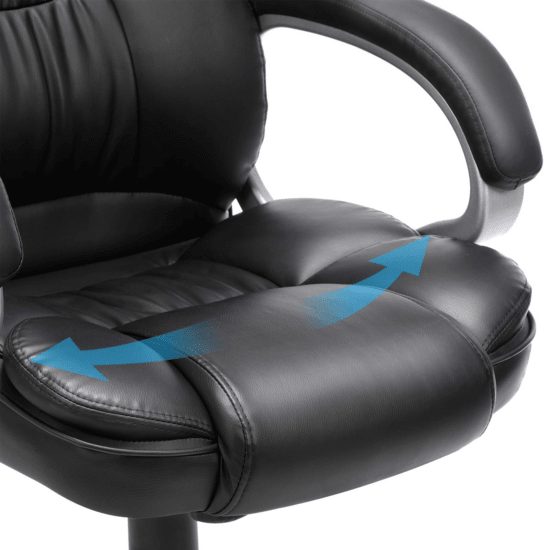 Irodai szék, vezetői szék, állítható ülésmagasság-VASBÚTOR