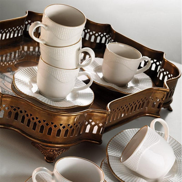 Kávéscsészék szett Set (12 db), 710KTP1255-VASBÚTOR