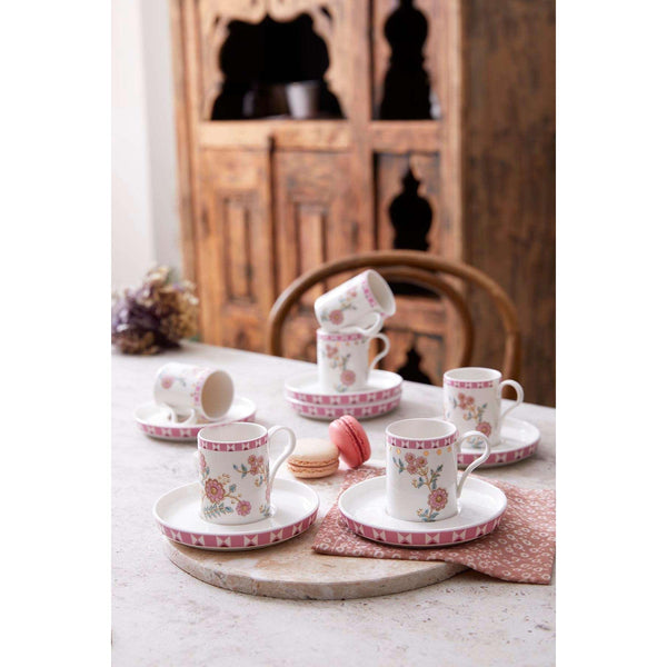 Kávéscsészék szett Set (12 db), 710KTP4540-VASBÚTOR