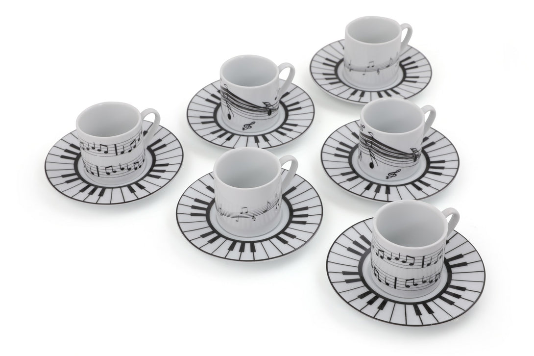 Kávéscsészék szett Set (12 db), 710KTP9592-VASBÚTOR